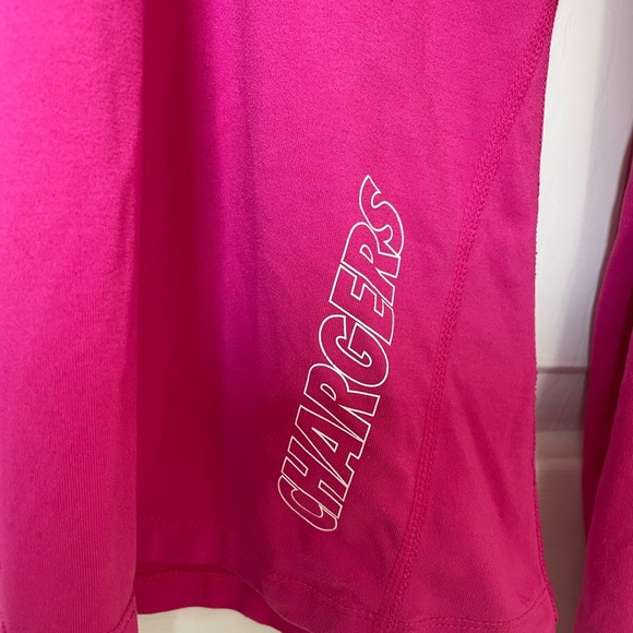 Nike Women's San Diego Chargers NFL Element Dri-FIT Half-Zip Running Top Small - Picture 4 of 10